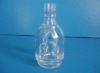 clear glass perfume bottle