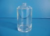 clear glass perfume bottle