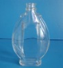 clear glass perfume bottle