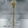 clear glass perfume bottle V-0021