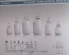 clear infusion bottles, ring finish ISO/SFDA 32mm SFDA 28mm,USP Type II