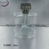 clear perfume glass bottle