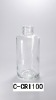 clear perfume glass bottle