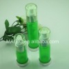 clear plastic airless cosmetic packaging