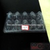 clear plastic blister food tray pack