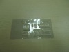 clear plastic carded blister packaging for screw