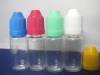 clear plastic e-cigarette oil bottles