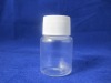 clear plastic pill bottle