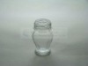 clear sauce glass bottle