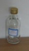 clear small glass bottle for health wine 55ml