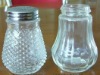 clear spice glass jar with cap