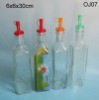 clear square olive oil glass bottle manufacturer