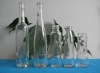 clear water glass bottle