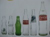 coca-cola beverage glass bottle