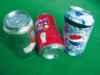 cola shape tin can