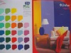 color card of interior/exterior paints