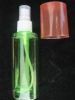 color empty crylish cosmetic bottle