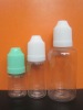 colored cap eye drop eye dropper bottle