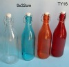 colored glass bottle for beverage manufacturer TY16