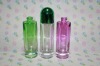 colored glass perfume bottle