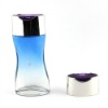 colored perfume package bottle