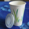 colorful cold drinking paper cup