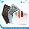 colorful lined envelope