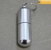 colorful mini aluminum portable pill bottle