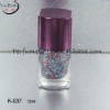 colorful nail polish glass  bottle