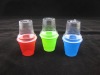 colorful plastic cup for toothpick