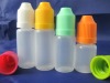 colorful plastic e-liquid bottles