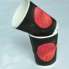 colorful ripple wall hot paper cup