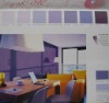 colour card for decorating coatings