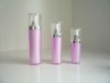 coloured pink fancy lotion bottle &cosmetic packing