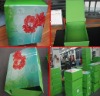 company theme folding paper packing dress box with magnet