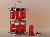 condiment cooking seasoning bottle with metal lid