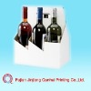 corrugated wine carrier box