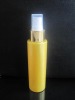 cosmetic PE bottle with spray cap