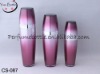 cosmetic bottle with purple covered