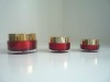 cosmetic cream acrylic jar&cosmetic containers with lids&cosmetic bottle jars