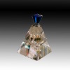 cosmetic glass bottle,crystal body perfume bottle,perfume container