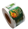 cosmetic label/roll label/chemical label