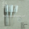 crimp glass tube with plastic pump