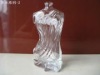 crimp neck glass perfume bottle for women