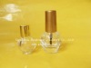 crown shape nail polish glass bottle