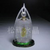 crystal building perfume bottle