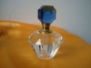 crystal glass  perfume bottle