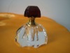 crystal glass perfume bottle