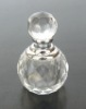 crystal glass perfume bottle (craft decoration scent bottle)