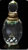 crystal perfume bottle